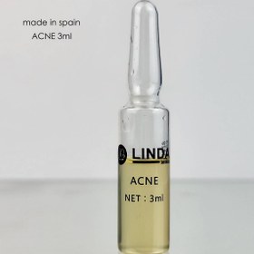 تصویر ویال جذبی آکنه لیندا 3میل Linda Acne Spain 3ml Vial