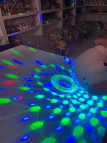 تصویر رقص نور و اسپیکر LT-750 LED 