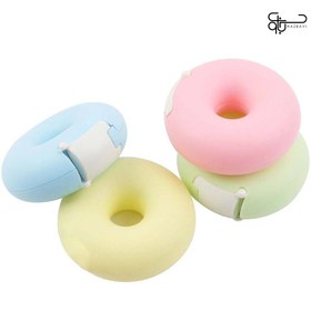 تصویر جا چسبی طرح دونات 