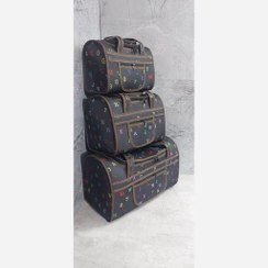 تصویر کیف سه تیکه مسافرتی کرپ لمینت شده 