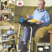 تصویر میز کامپیوتر چند منظوره رخشان صدف 