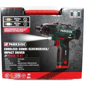 تصویر ایمپکت شارژی ضربه ای پارکساید مدل PDSSA 12 A1 PARKSIDE PDSSA 12 A1 IMPACT SCREWDRIVER