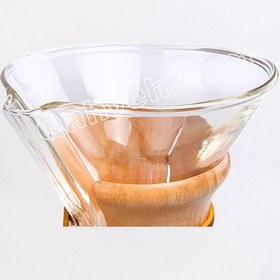 تصویر قهوه ساز کمکس مدل 4 کاپ chemex 4 cup