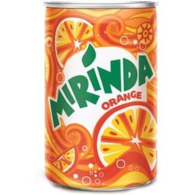 تصویر نوشابه قوطی میرندا Mirinda حجم 150 میل 