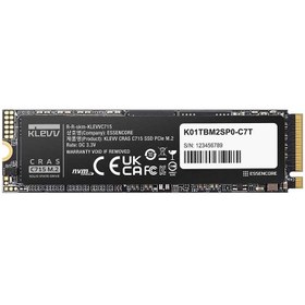 تصویر اس اس دی 1 ترابایت کلو CRAS C715 M.2 2280 NVMe Klevv CRAS C715 M.2 2280 NVMe 1TB Internal SSD