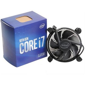 تصویر خنک کننده سی پی یو اینتل Core i7-10700 Intel Core i7-10700 LGA1200 Original CPU Fan