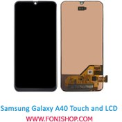 تصویر تاچ و ال سی دی گوشی موبایل سامسونگ SM-A405 GALAXY A40 SAMSUNG SM-A405 GALAXY A40 LCD Display / Screen + Touch