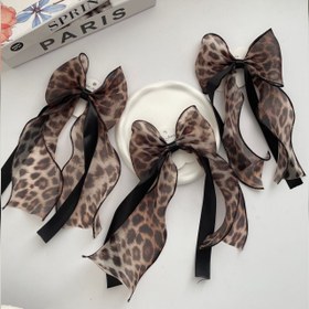 تصویر گیره انبری حریر پلنگی 