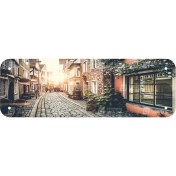 تصویر رادیاتور برقی شیشه ای تک پنل افقی ۵۰×۱۵۰ سانتی متر 