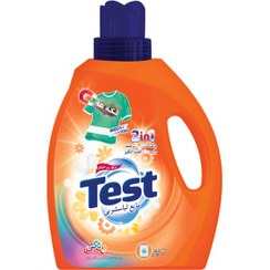 تصویر مایع لباسشویی تست مخصوص لباس رنگی  مدل 2 در 1 3000 میلی لیتر Test 2 In 1 Colored Clothes Washing Machine Liquid 3000 ml