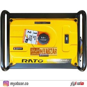 تصویر موتور برق بنزینی راتو ۷.۵ کیلو وات مدل R10500DWHB Rato R10500DWHB 7500w generator