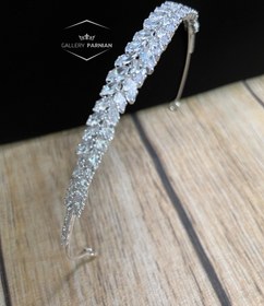 تصویر تاج عروس کد A19 Bridal Tiara Code A19