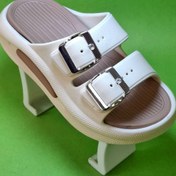 تصویر دمپایی زنانه دو سگک بارلی با سگک قابل تنظیم برند شیما 