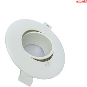 تصویر چراغ هالوژن مات 6 وات LED توکار عمیق پارس لایت مدل F43 