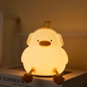 تصویر چراغ خواب سیلیکونی اردک تنها Duck Night Light