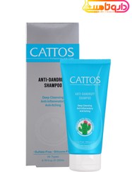 تصویر شامپو فاقد سولفات ضد شوره 200 میلی لیتر كاتوس Cattos Anti Dandruff Shampoo 200 ml