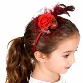 تصویر خرید تل مو گل مدل یلدایی 