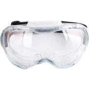 تصویر عینک ایمنی گاگل (ضد بخار) توتاص سفید مدل ATBM 