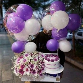 تصویر گل و کیک قیمت 8290 