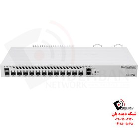 تصویر روتر شبکه میکروتیک مدل CCR2004-1G-12S+2XS CCR2004-1G-12S+2XS Management Gigabit Ethernet Router