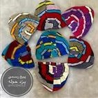 تصویر کلاه حمام نخ رنگی Bath hat