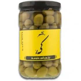 تصویر زیتون شور (متوسط) (680گرم) کی (12عددی) 