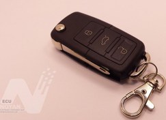 تصویر ریموت سمند جک نایف ۳ دکمه تاشو 