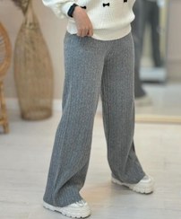 تصویر شلوار بافت زنانه نیم بگ 