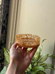 تصویر زیرسیگاری طرح طلا 