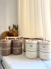 تصویر “ظرف غذا۴قلو کیف دار” 