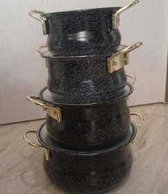 تصویر قابلمه روحی رنگی مشکی 