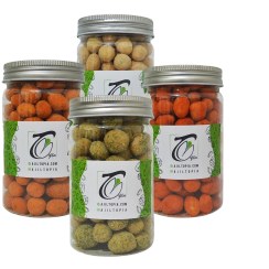 تصویر بادام زمینی روکش دار ( پک چهار طعم ) 