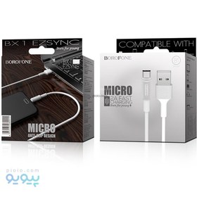 تصویر کابل MicroUSB بروفون مدل BX1 طول 1 متر Borofone BX1 MicroUSB Cable 1M