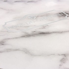 تصویر Blue Eternal Roses in Large White Marble Box | کد: ZNB-1JAY 