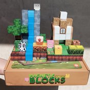 تصویر ماکت ۳ بعدی ماینکرافت مغناطیسی ۱۳۸ قطعه 