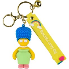 تصویر جاکلیدی شخصیت های کارتونی سیمپسون ها مارج 