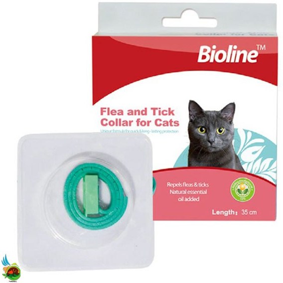 Bioline flea shop and tick collar