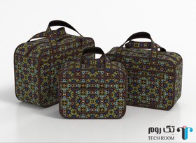 تصویر ساک مسافرتی سه تیکه 