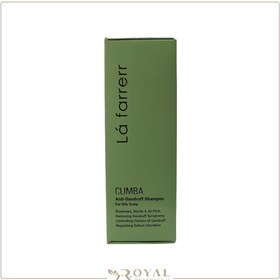 تصویر شامپو ضد شوره لافارر کلیمبا مخصوص موی چرب 180 میل Lafarrerr Climba  Anti Dandruff Shampoo For Oily Scalp 180ml