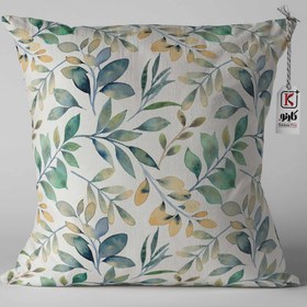 تصویر کوسن کد K418 گلدار