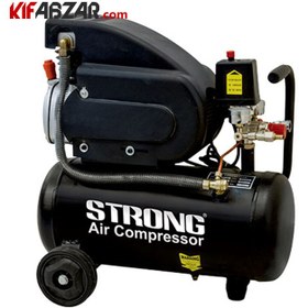 تصویر کمپرسور باد 25 لیتری استرانگ مدل STG25L 