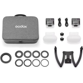 تصویر فلاش ماکرو گودکس Godox MF12-DK3 Dental Macro Flash Kit with Bracket No Trigger 