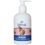 تصویر ماسک و نرم کننده ضد گره مخصوص گربه ها برند زیپاک سایز ۲۵۰ میل zipak Anti-knot mask and softener for cats Zipak brand