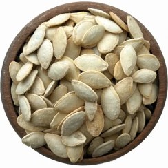 تصویر تخمه کدو تفته سفید 9/5 کد 1010097 