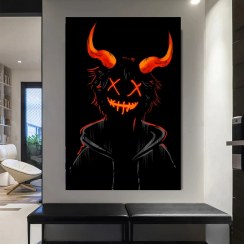 تصویر تابلو شاسی طرح گیمینگ کد 80332 