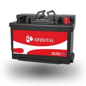 تصویر باتری ماشین اوربیتال ۱۰۰ آمپر موافق غیرسیلد قالب D31 سپاهان باتری 100 AH ORBITAL ONE SEPAHAN BATTERY 12 V