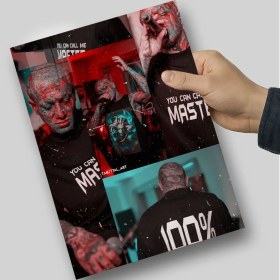 تصویر متال پوستر تتلو 