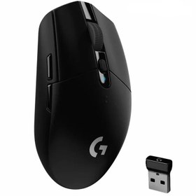 تصویر ماوس گیمینگ بی سیم لاجیتک اسپید مدل G304 اصل Logitech G 304 Lightspeed Wireless Gaming Mouse