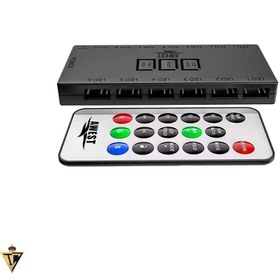 تصویر هاب فن و کنترلر نورپردازی اوست 