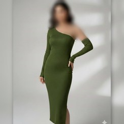 تصویر ماکسی یکطرف لختی استین جدا عمده (پک 6 عددی) 